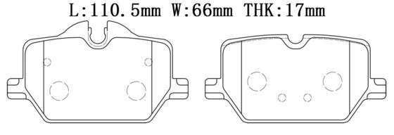Αγορά 34206888835 BMW Πακέτο φρένων online manufacture