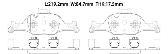 Αγορά 34106888482 BMW Πακέτο φρένων online manufacture