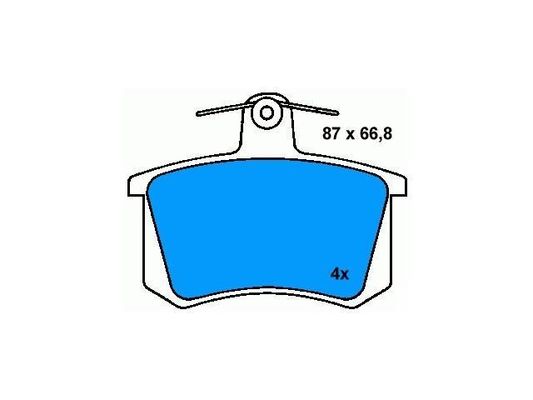 4Α0698451 BMW Φρένο