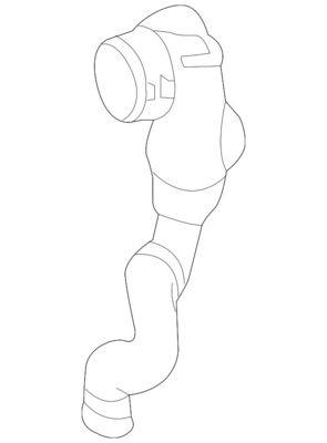 2185010382 Μέρη κινητήρα Σωλήνες ψύξης νερού